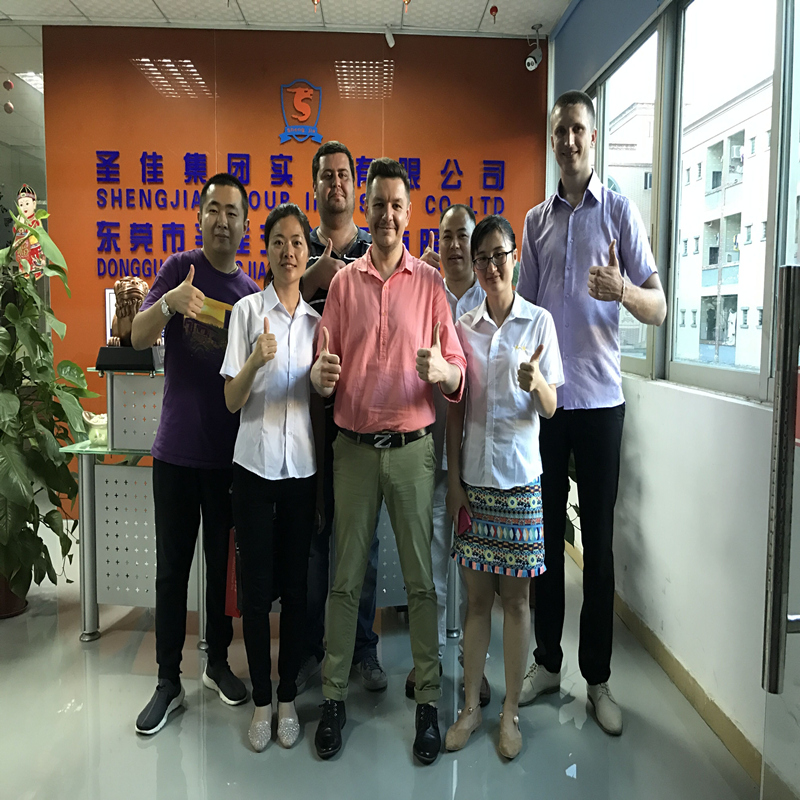 Eine russische Konzerngruppe besuchte am 5. Juni 2017 Shengjia